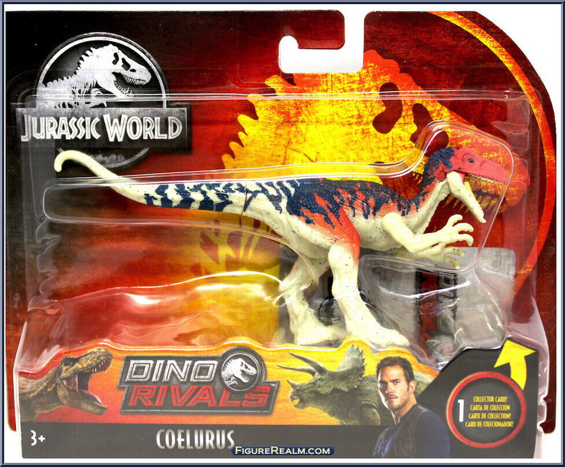 Jurassic World Dino Rivals Attack Pack COELURUS Figure NEW 
