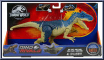 Allosaurus from Jurassic World - Dino Rivals - Dual Attack manufactured by Mattel [Front]
