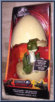 Tyrannosaurus Rex from Jurassic World - Dino Rivals - Hatch 'N Play manufactured by Mattel [Front]