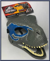 Velociraptor Blue Mask from Jurassic World - Dino Rivals - Role Playing manufactured by Mattel [Front]