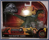 Velociraptor Charlie from Jurassic World - Dino Rivals - Attack Pack manufactured by Mattel [Front]