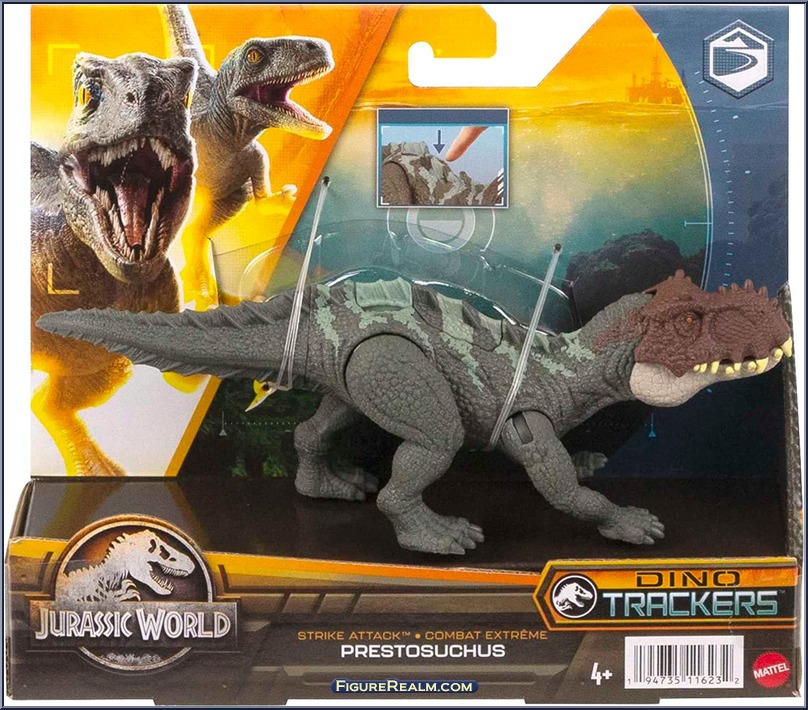 Prestosuchus - Jurassic World - Dino Tracker - Strike Attack - Mattel ...