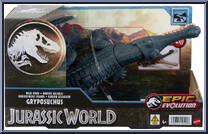 Gryposuchus from Jurassic World - Epic Evolution - Wild Roar manufactured by Mattel [Front]
