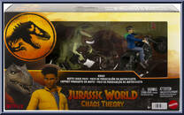 Moto Chase Pack from Jurassic World - Epic Evolution - Packs - Chaos Theory manufactured by Mattel [Front]