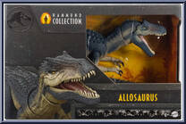 Allosaurus from Jurassic World - Hammond Collection - Dinosaurs manufactured by Mattel [Front]