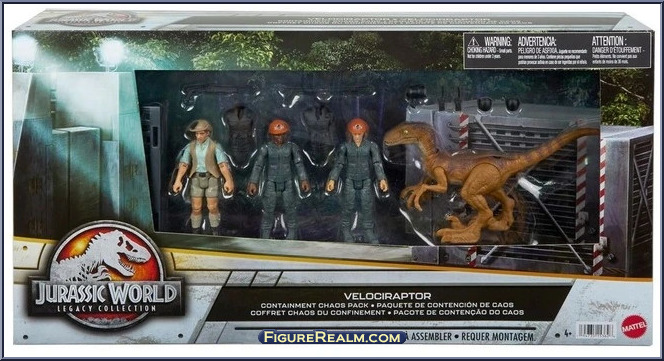 Velociraptor Containment Chaos Pack - Jurassic World - Legacy ...