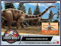 Mamenchisaurus from Jurassic World - Legacy Collection - Basic Series manufactured by Mattel [Front]