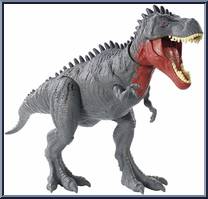 Tarbosaurus from Jurassic World - Primal Attack - Massive Biters manufactured by Mattel [Loose]