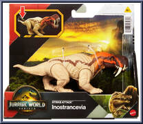 Inostrancevia from Jurassic World - Rebirth - Strike Attack manufactured by Mattel [Front]