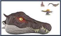 Spinosaurus from Jurassic World - Rebirth - Micro Adventures manufactured by Mattel [Loose]