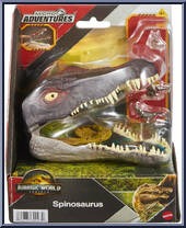 Spinosaurus from Jurassic World - Rebirth - Micro Adventures manufactured by Mattel [Front]