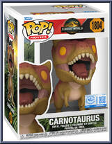 Carnotaurus from Jurassic World - Rebirth (Funko) - Pop! Vinyl Figures manufactured by Mattel [Front]