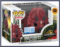 Diabloceratops from Jurassic World - Rebirth (Funko) - Pop! Vinyl Figures manufactured by Mattel [Front]
