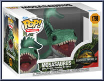 Mosasaurus from Jurassic World - Rebirth (Funko) - Pop! Vinyl Figures manufactured by Mattel [Front]