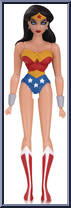 Wonder Woman from Justice League Animated - Basic Series manufactured by DC Collectibles [Loose]