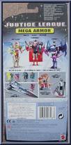 Batman (Blue Armor) from Justice League - Mission Vision manufactured by Mattel [Back]
