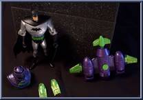 Batman from Justice League - Morph-Gear manufactured by Mattel [Loose]