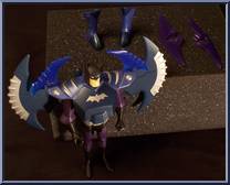 Batman from Justice League - Mega Armor manufactured by Mattel [Loose]