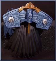 Batman (Blue Armor) from Justice League - Mission Vision manufactured by Mattel [Loose]