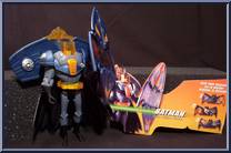 Batman (Blue Armor) from Justice League - Mission Vision manufactured by Mattel [Loose]
