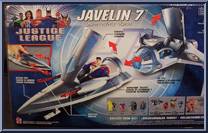Javelin 7 (with Superman) from Justice League - Vehicles manufactured by Mattel [Loose]