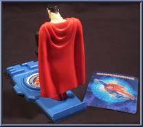 Superman (Black Uniform) from Justice League - Basic Series manufactured by Mattel [Loose]