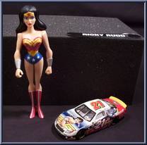 Wonder Woman from Justice League - Hotwheels manufactured by Mattel [Loose]