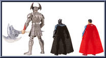 Superman / Batman / Steppenwolf from Justice League (Movie) - Box Sets manufactured by Mattel [Loose]