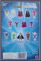 Green Arrow from Justice League Unlimited - Blue Cards manufactured by Mattel [Back]