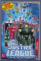 Green Arrow from Justice League Unlimited - Blue Cards manufactured by Mattel [Front]