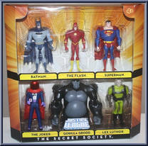 Secret Society from Justice League Unlimited - Box Sets manufactured by Mattel [Front]