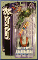 Ultra-Humanite / Supergirl / Green Arrow from Justice League Unlimited - 3-Packs - DC Super Heroes - Purple Cards manufactured by Mattel [Front]
