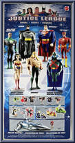 Wonder Woman from Justice League Unlimited - 10" Scale - Blue Box manufactured by Mattel [Back]