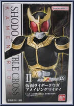 Kamen Rider Kuuga (Amazing Mighty) from Kamen Rider - SHODO-XX (Double Cross) - Shodo 09 manufactured by Bandai [Front]