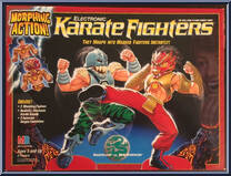 Razorjaw vs. Sun Warrior from Karate Fighters - Basic Series manufactured by Milton Bradley [Front]