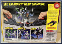 Serpent Strike vs The Iron Claw from Karate Fighters - Basic Series manufactured by Milton Bradley [Back]