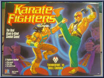 Thunderfoot vs. Skull Crusher from Karate Fighters - Basic Series manufactured by Milton Bradley [Front]