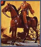 Horse: Hatatitla (Old Shatterhand's) from Karl May - Accessories manufactured by Mattel [Loose]