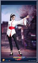 Chizuru Kagura from King of Fighters - KOF '97 manufactured by Poptoys [Loose]