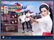 Chizuru Kagura from King of Fighters - KOF '97 manufactured by Poptoys [Loose]