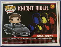 Michael Knight (with Kitt) from Knight Rider - Pop! Rides manufactured by Funko [Back]