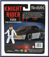 K.A.R.R. (with Garthe Knight) from Knight Rider - Minimates - Basic Series manufactured by Diamond Select [Back]
