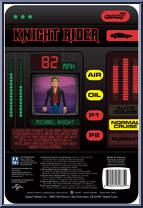 Michael Knight from Knight Rider - ReAction Figures manufactured by Super7 [Back]