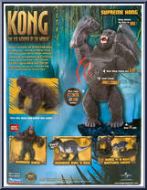 Supreme Kong from Kong - 8th Wonder of the World - Deluxe manufactured by Playmates [Back]
