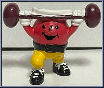 Kool-Aid Man (Weightlifting) from Kool-Aid Man - PVC manufactured by Kraft [Loose]