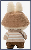 Dress be Latte from Labubu - The Monsters - Plush manufactured by Pop Mart [Loose]