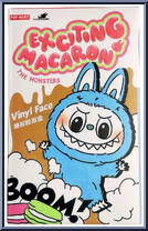 Soymilk from Labubu - The Monsters - Blind Boxes - Exciting Macaron manufactured by Pop Mart [Front]