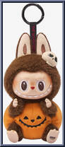 Sitting Pumpkin from Labubu - The Monsters - Pendants manufactured by Pop Mart [Loose]