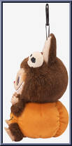 Sitting Pumpkin from Labubu - The Monsters - Pendants manufactured by Pop Mart [Loose]