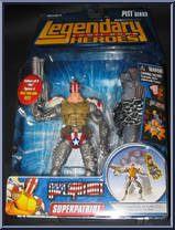 Super Patriot from Legendary Comic Book Heroes - Pitt Series manufactured by Marvel Toys [Front]